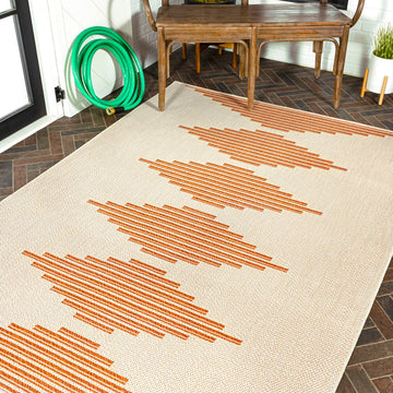 Vinales Diamond Stripe Indoor/outdoor Area Rug